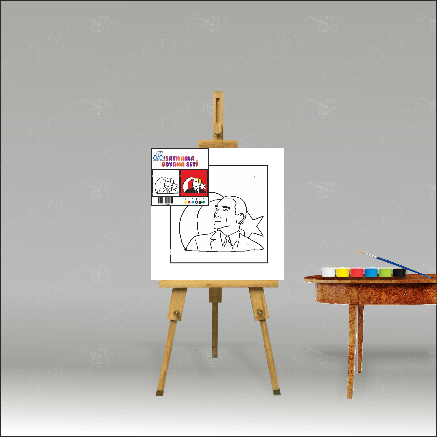 Sayılarla Boyama Seti
